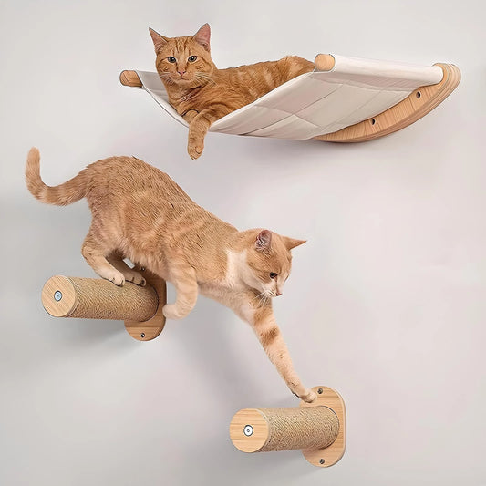 Cat Hammock Wall Mounted Cat Shelf.