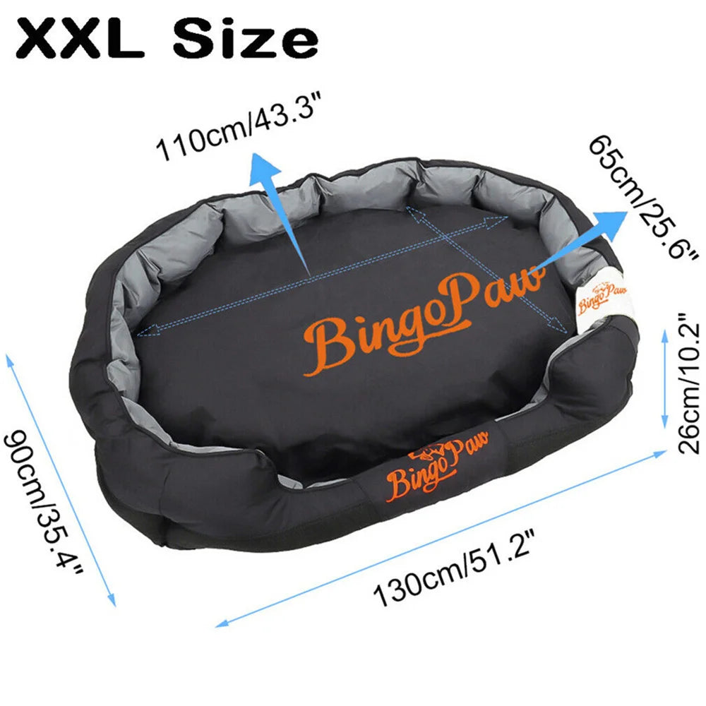 XXL XL L Orthopedic Sofa Dog Bed.