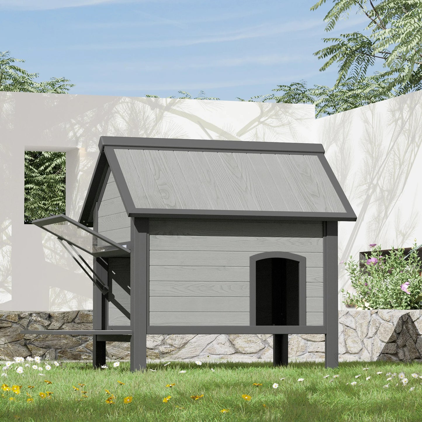 HDPE Indoor Outdoor Cat House.