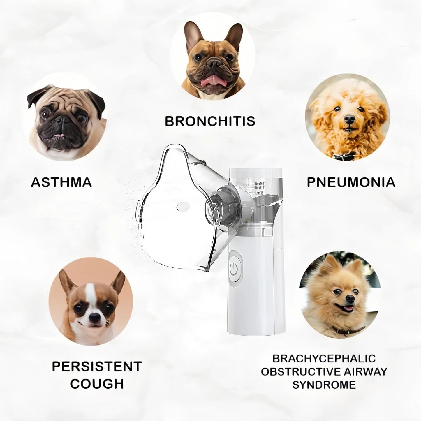 Pet Portable Nebulizer Machine.