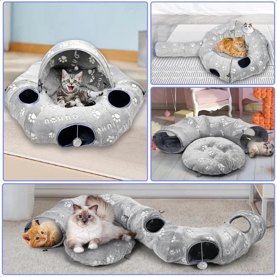 Cat Tunnel Bed.