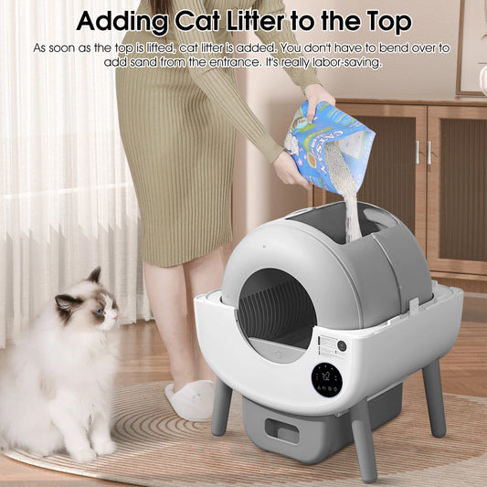 Automatic Smart Cat Litter Box.