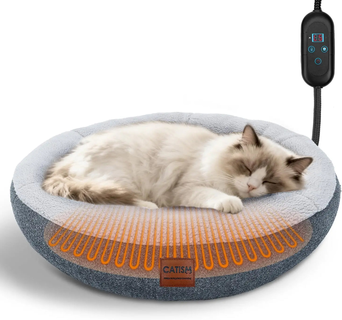 Heated Cat Bed Indoor.
