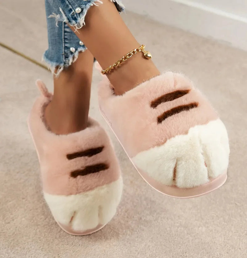 New Adorable Kitty Claw Slippers.