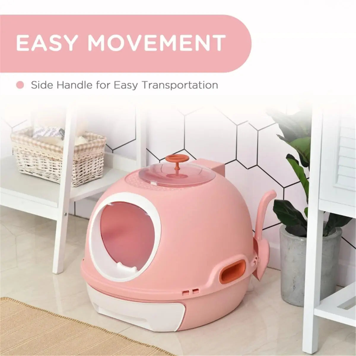 Self-Cleaning Cat Litter Box.