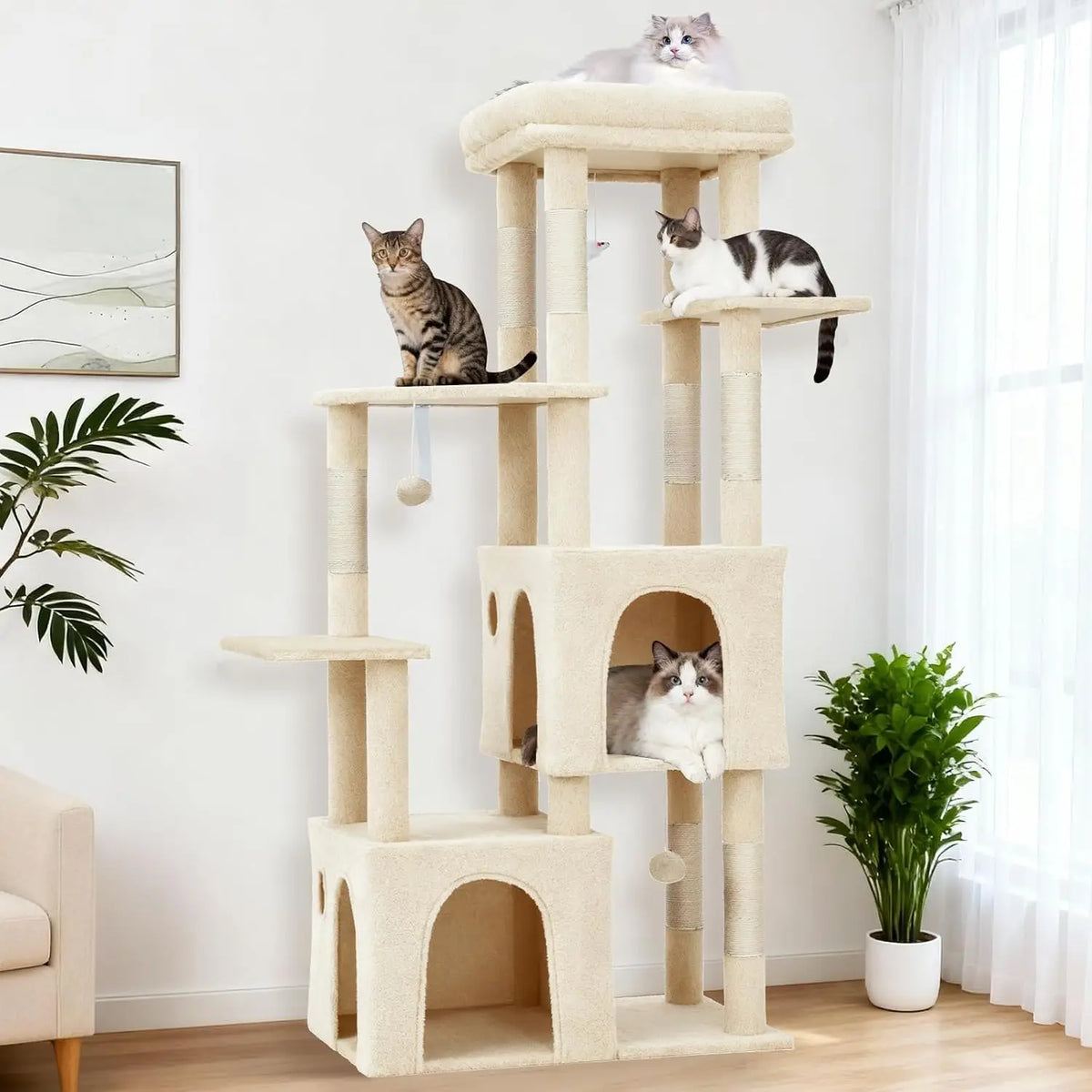 Large Cat Tree Tower.