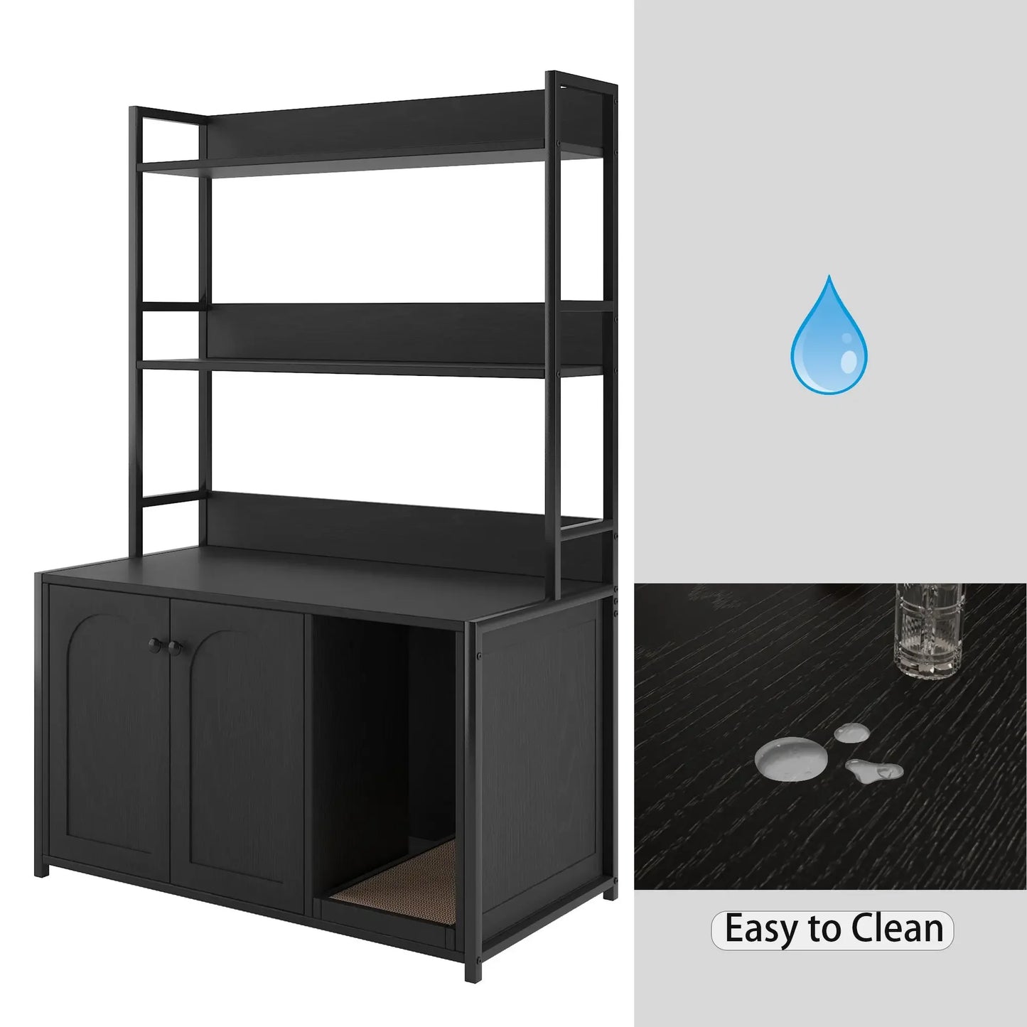 Large Cat Litter Box Enclosure.