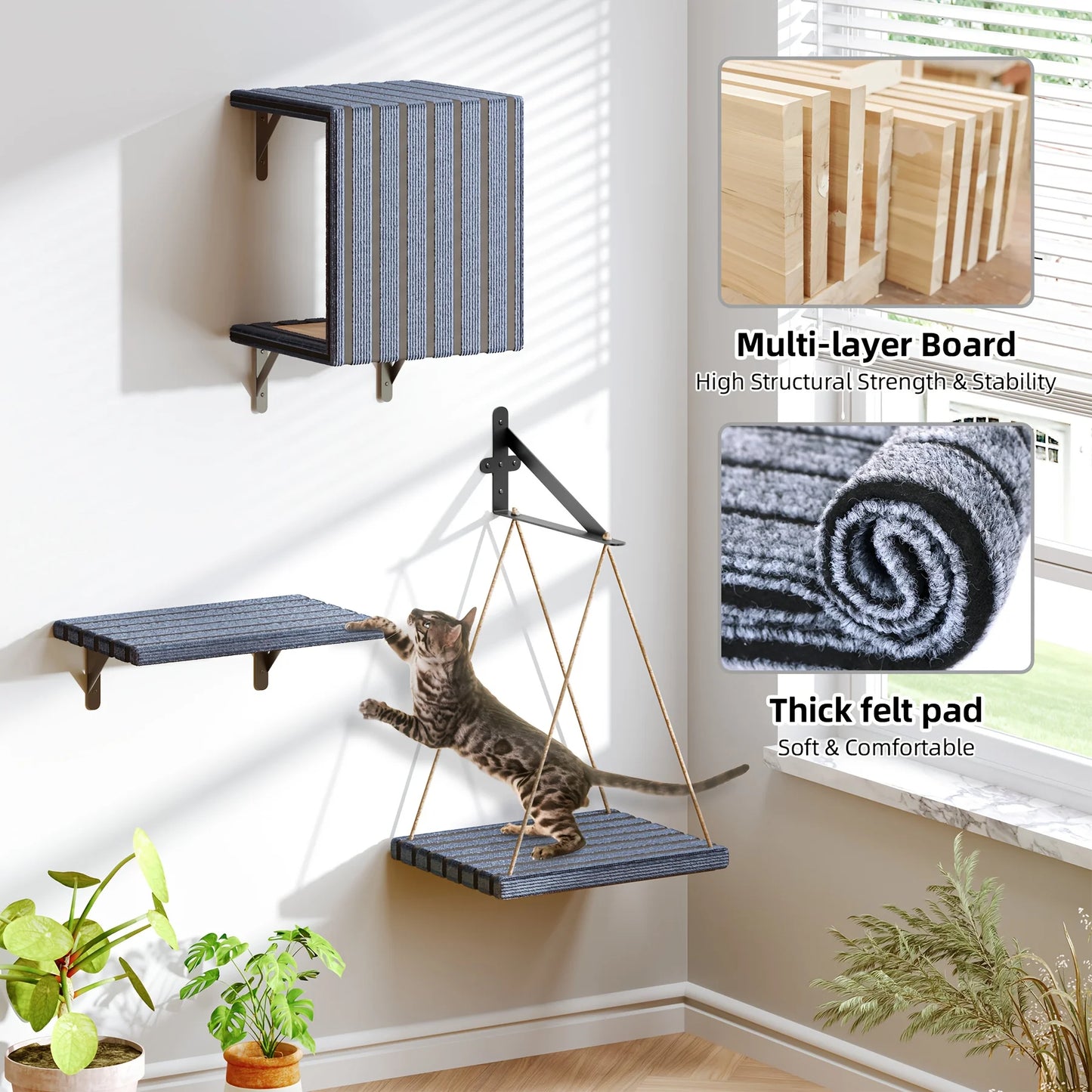 Cat Wall Shelves.