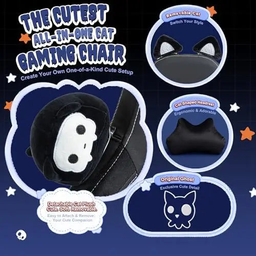 Gaming Chair with Cat Ears.