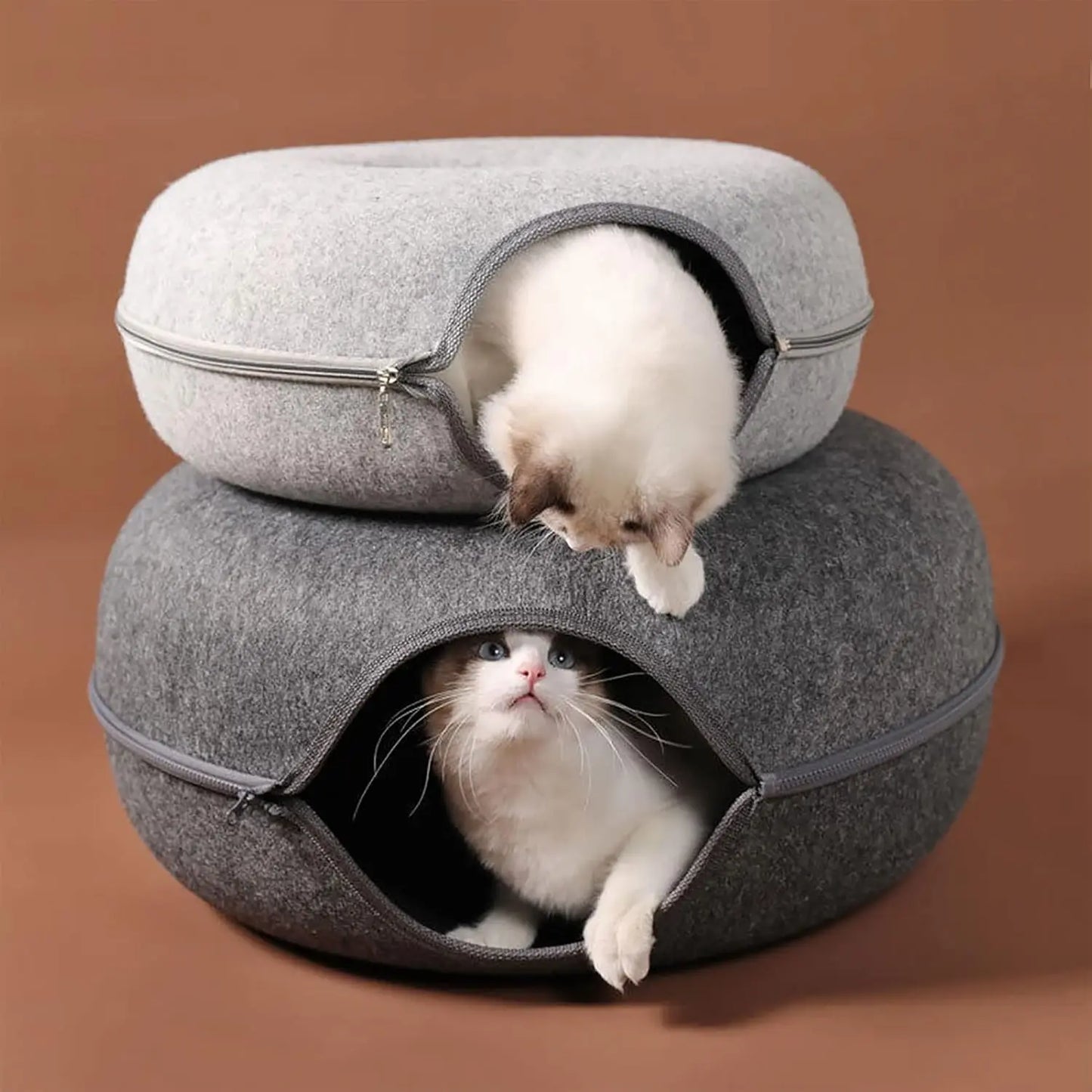 Large Cat Donut Bed.