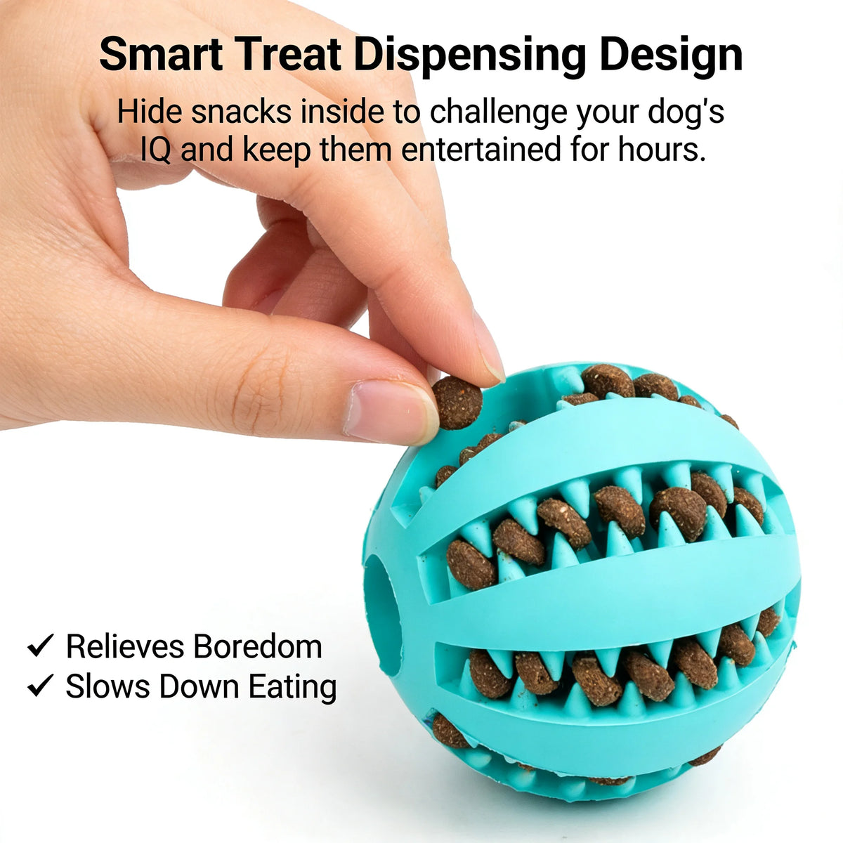 Dog Chew Toy with Treat.