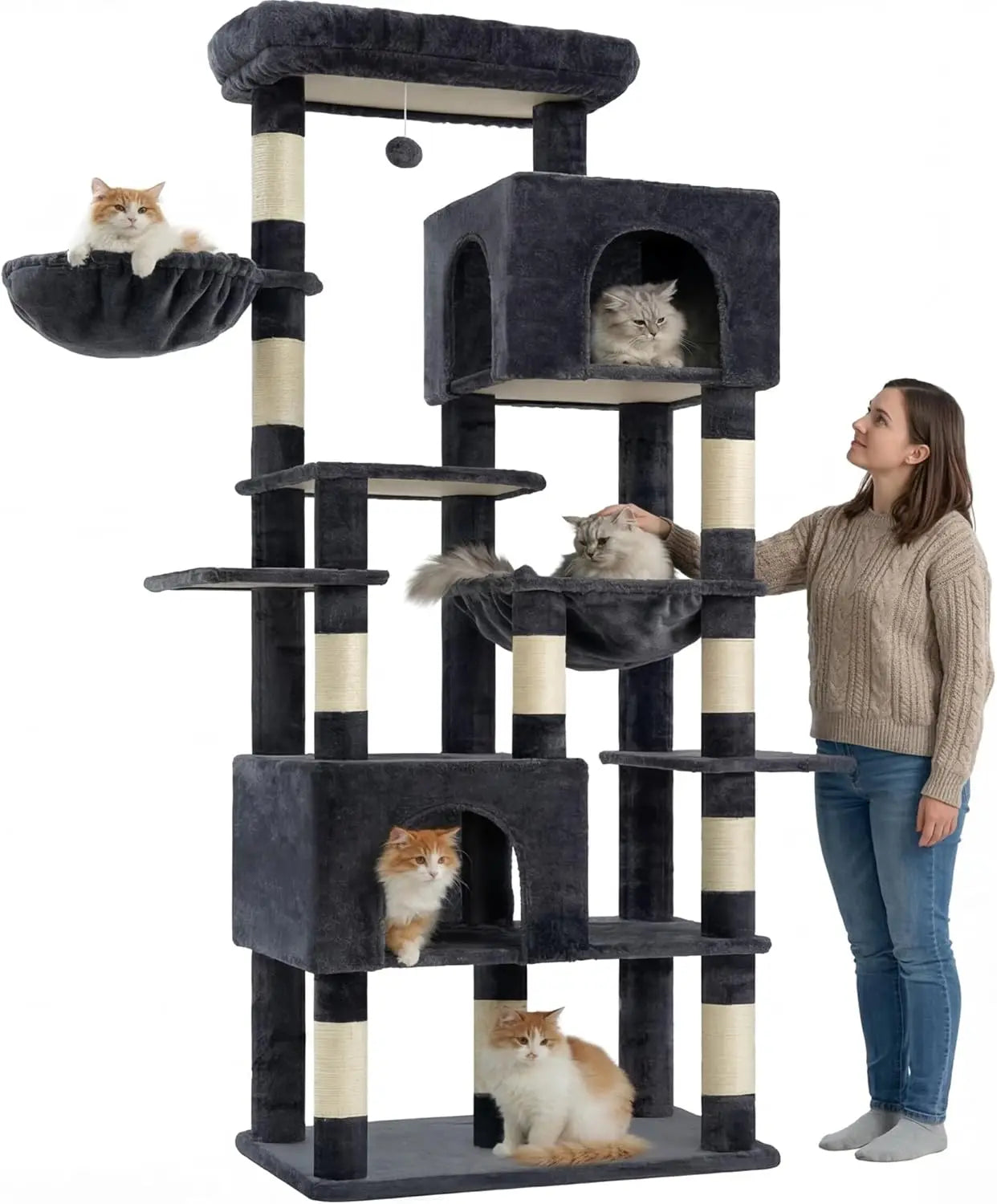 Tall Heavy Duty Cat Tower.