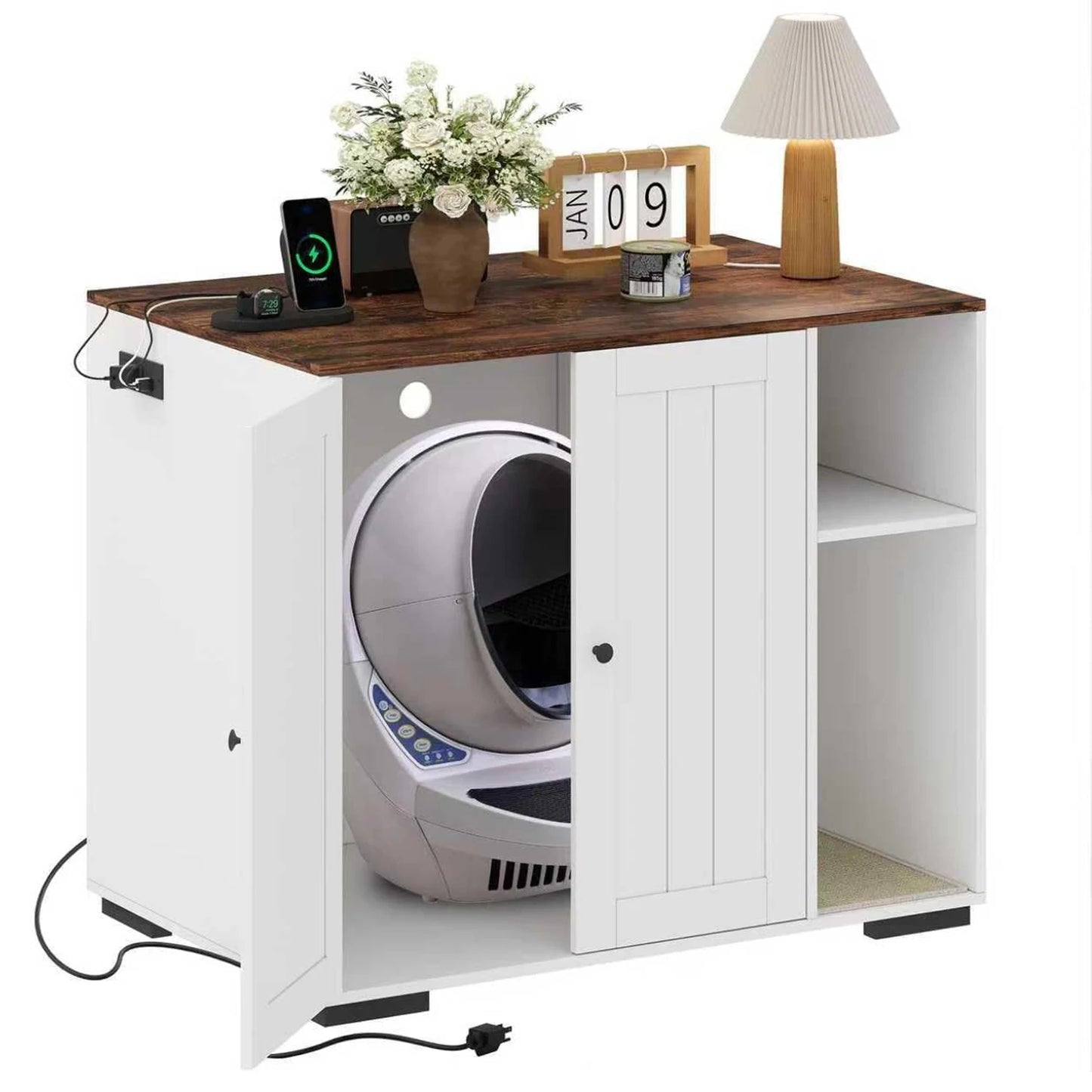 Cat Litter Enclosure.