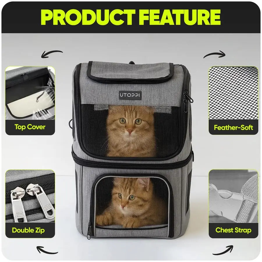 Backpack Carrier.         Cat Carrier Soft Sided amp Lightweight