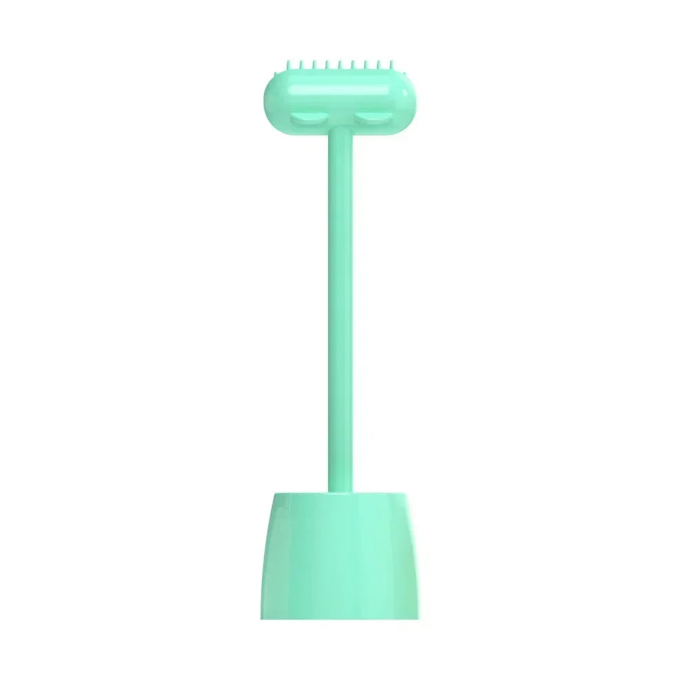 Interactive Cat Massager Brush.