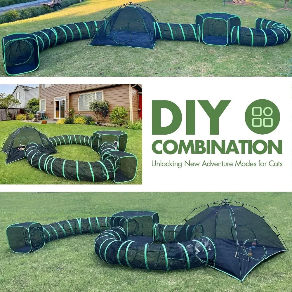 Outdoor Cat Play Tents and Tunnels.