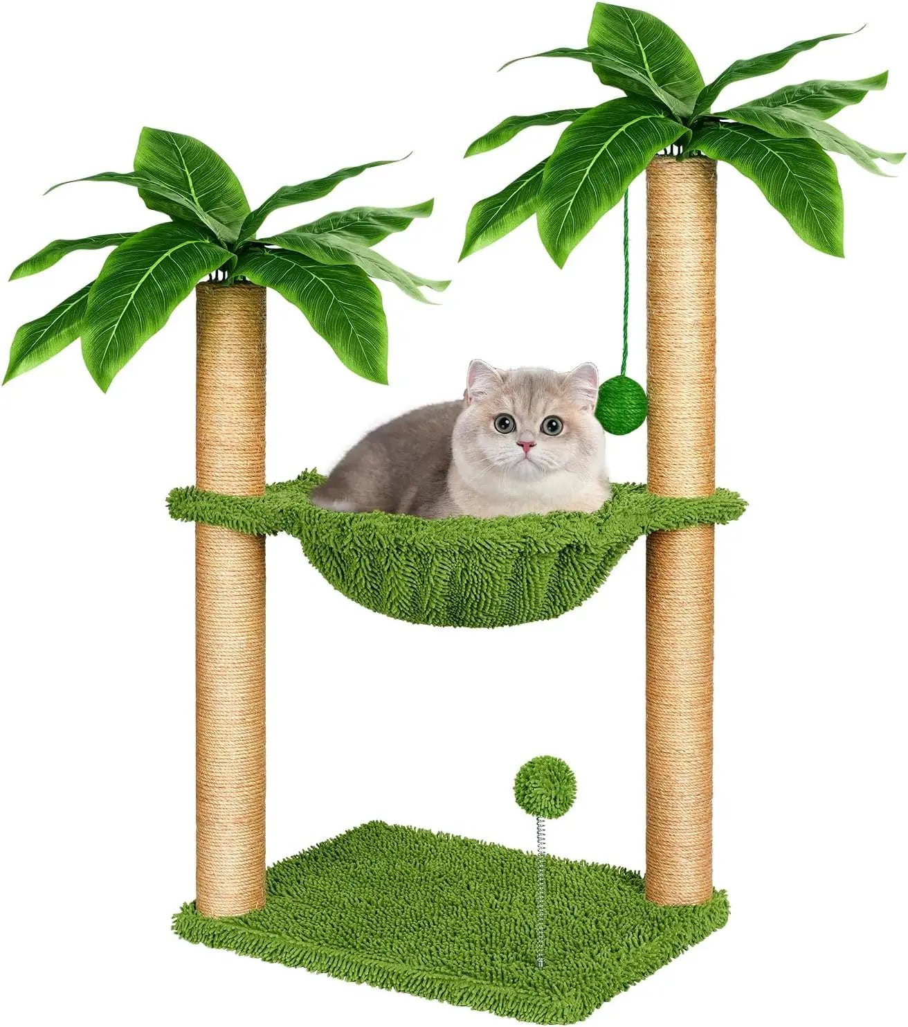 Cat Tree with Hammock.