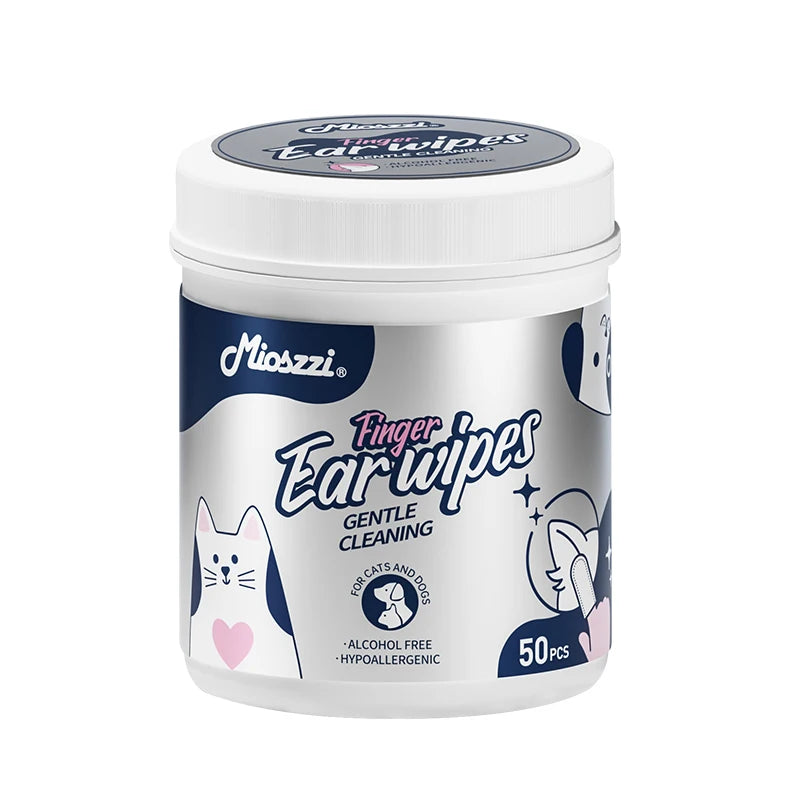 Mioszzi Pet Ear Cleaning Wipes.