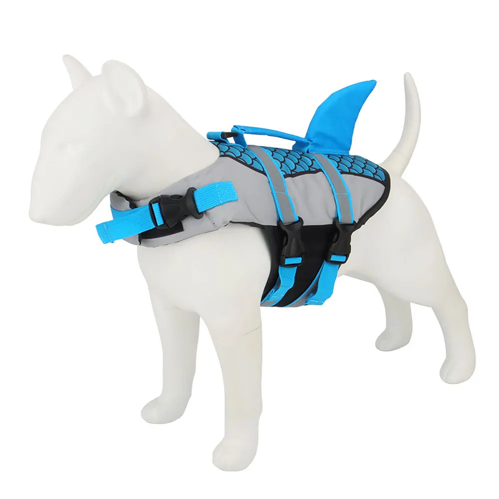 Scales Shark Swim Dog Clothes.