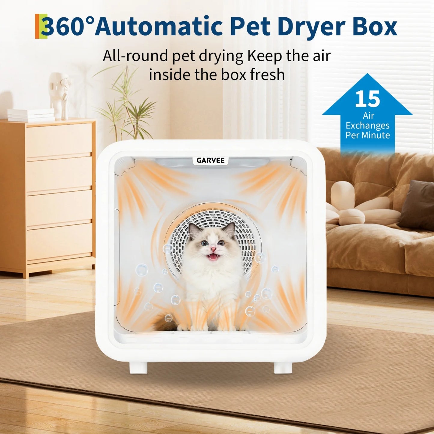Automatic Pet Drying Box.