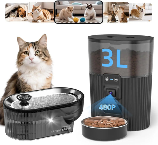 Smart Wi-Fi Pet Feeder.