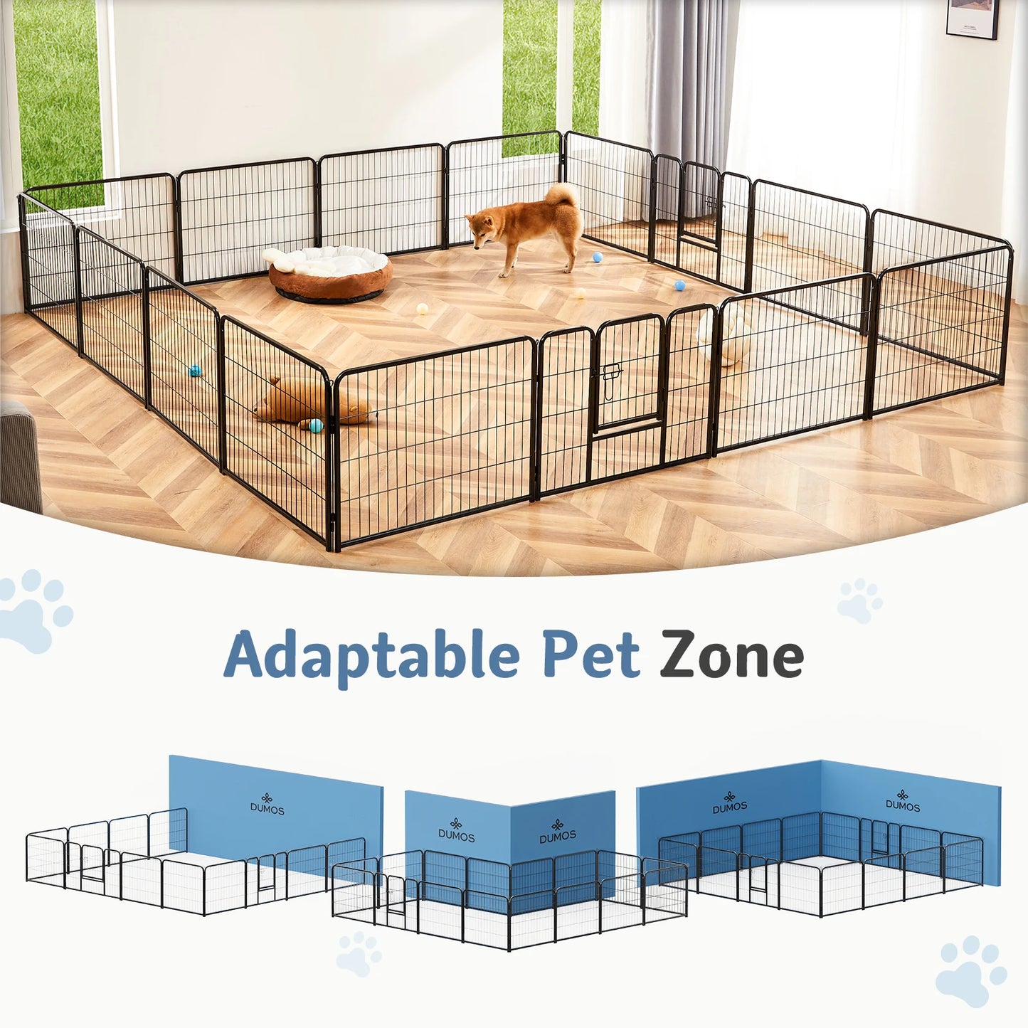Panels Dog Playpen.