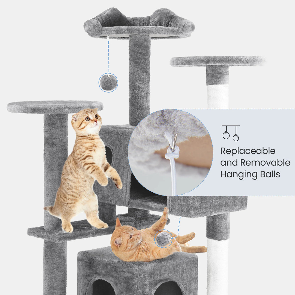 Indoor Cat Tree Tower.