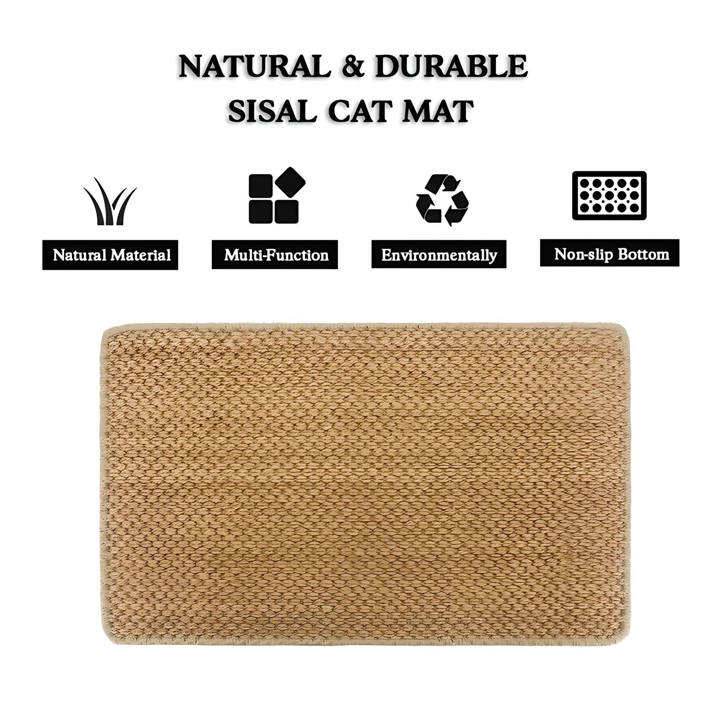 Premium Sisal Cat Scratching Mat.