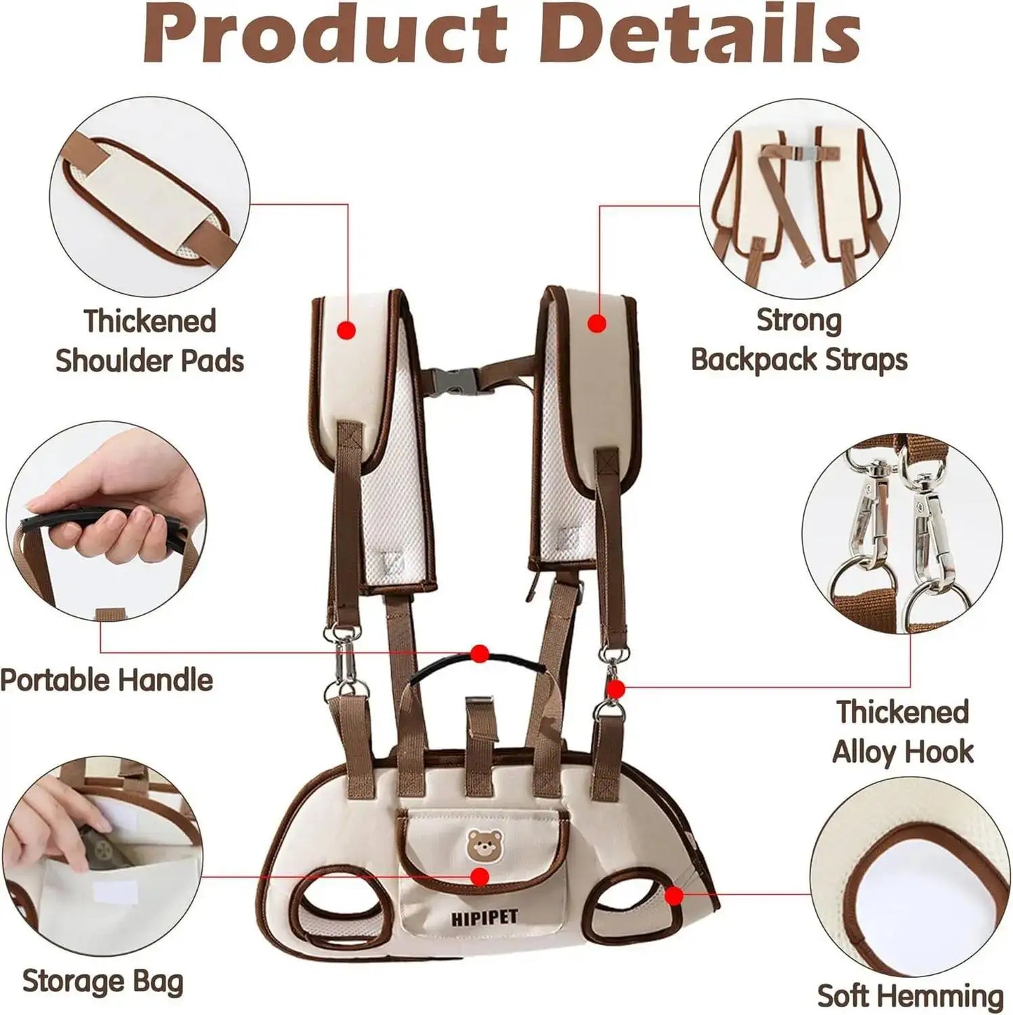 Multifunctional Dog Carrier.
