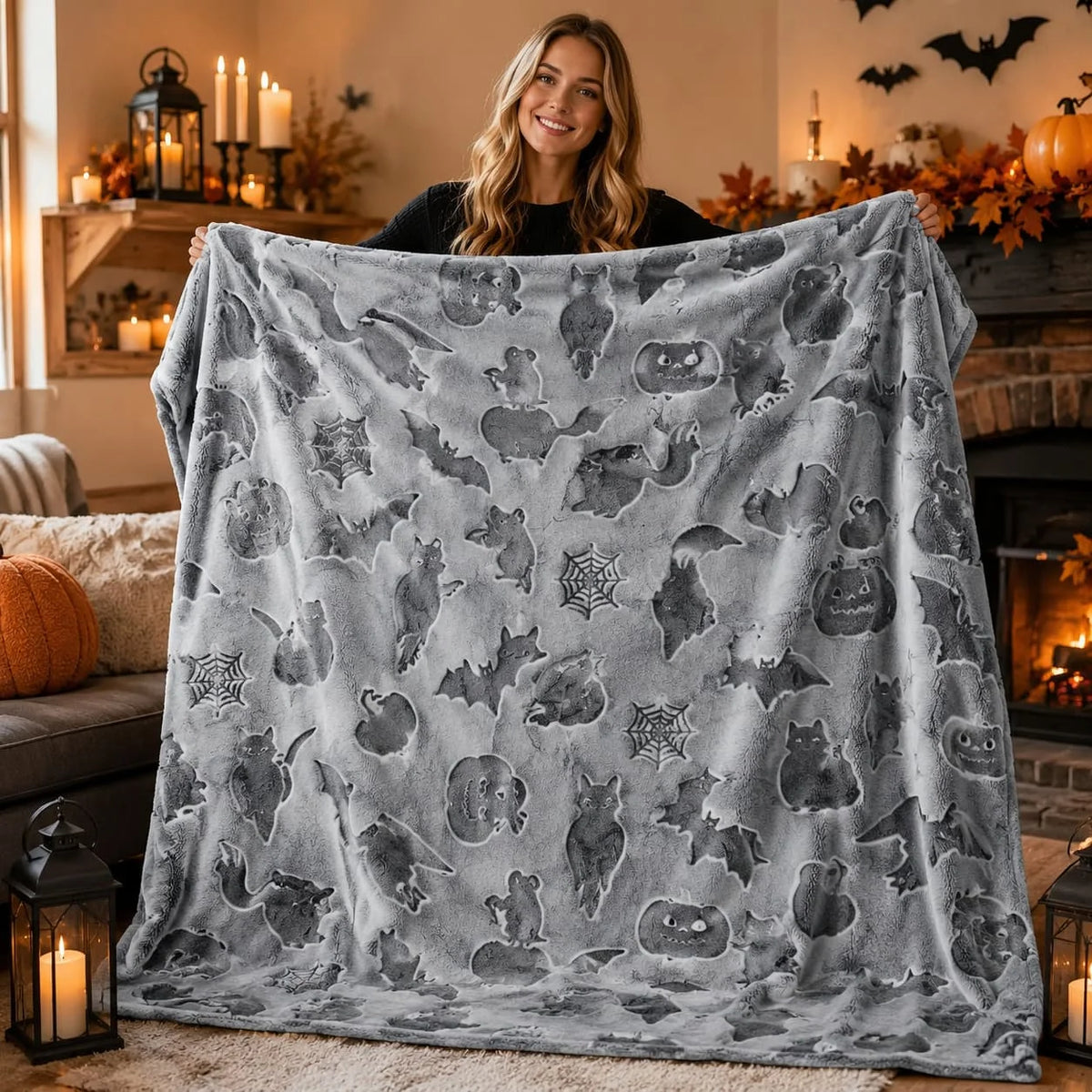 Throw Soft Fleece Blanket.