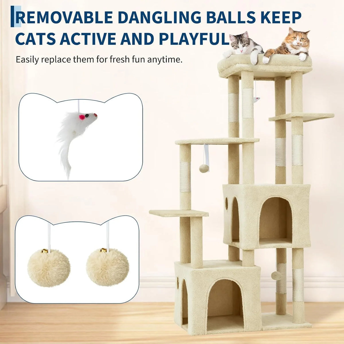 Large Cat Tree Tower.