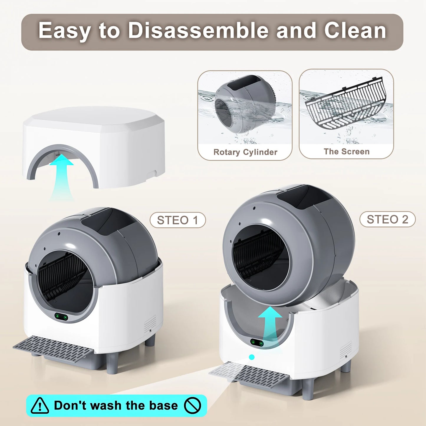 Automatic Litter Box.