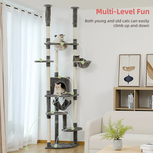 Floor to Ceiling Cat Tree.