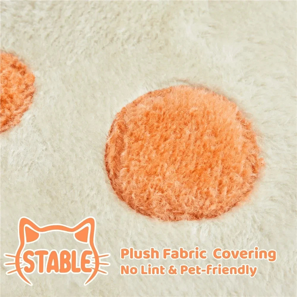 Tall Cute Cat Paw Shaped Cat Tree.