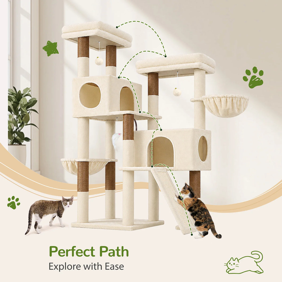 Cat Scratcher Tree for Large Cats.