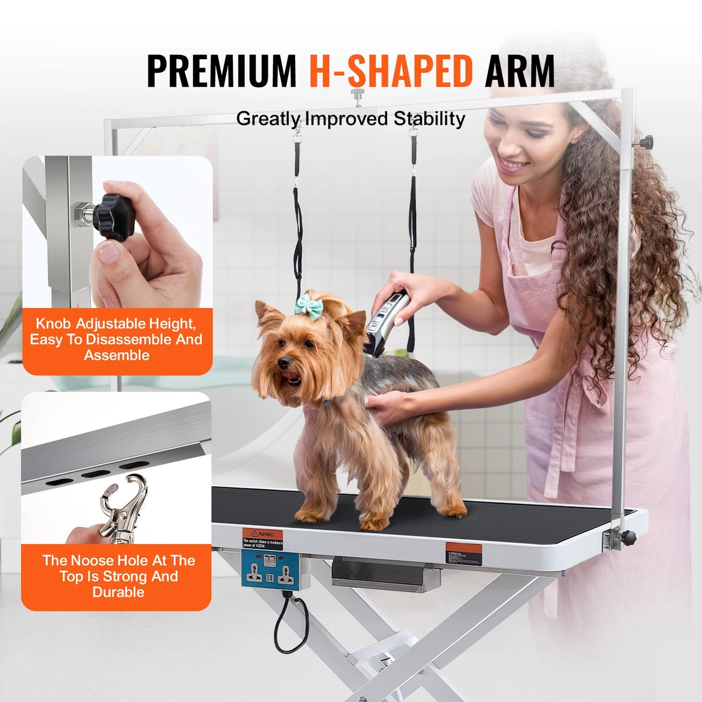 VEVOR Electric Pet Grooming Table.