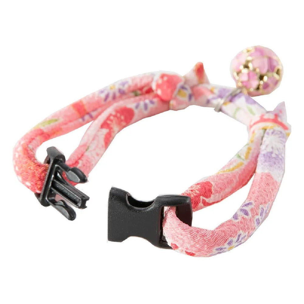 Adjustable Sakura Cat Collar.