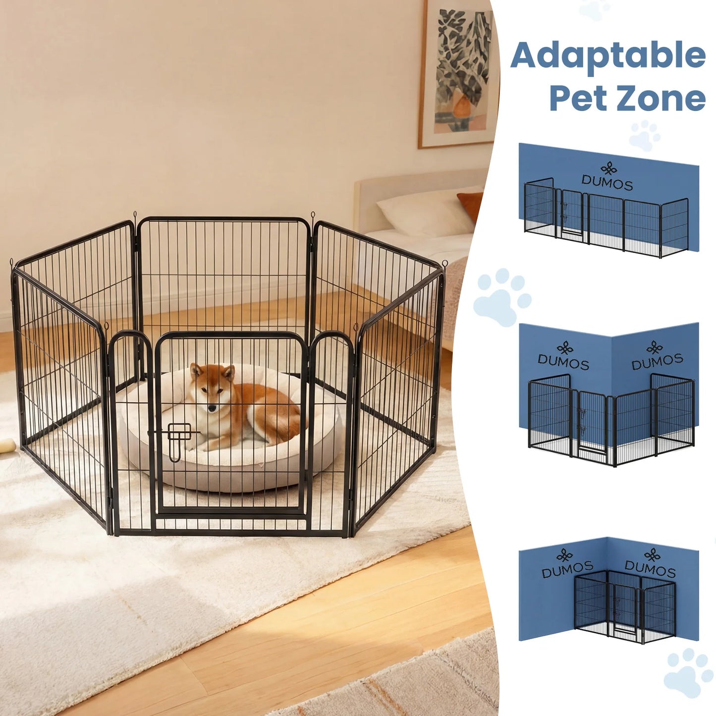 Metal Dog Playpen.