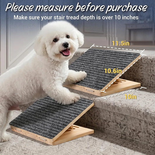 Dog Ramp for Stairs 2 Pack.