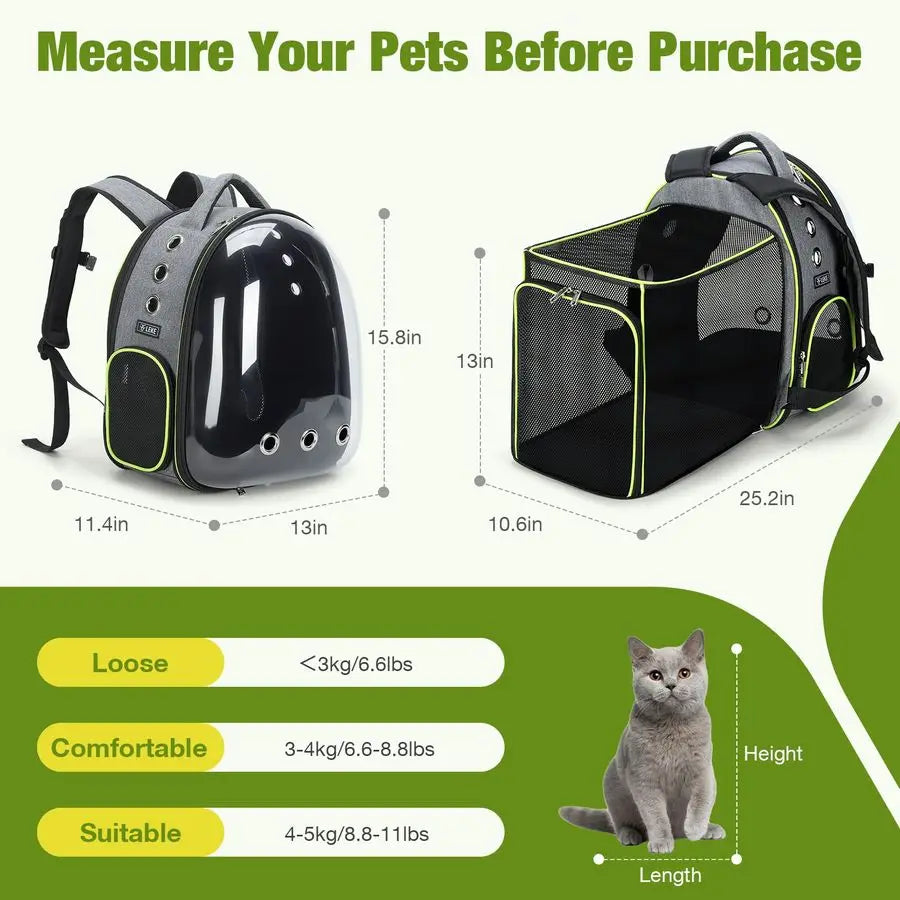 Cat Bubble Backpack Carrier.