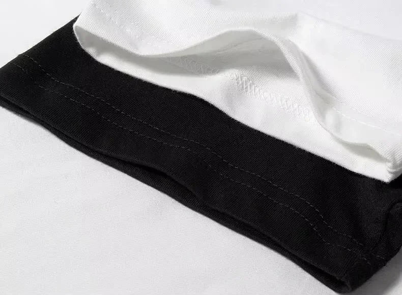 Men On Cat Christmas T-Shirt.