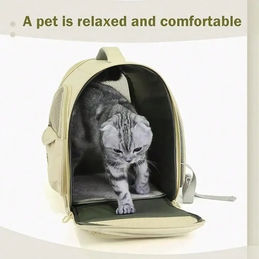 Large Cat Carrier Backpack.