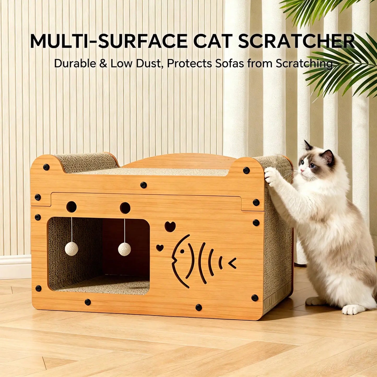 Cat Scratching Board.