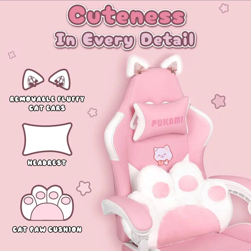 Pink Gaming Chair.