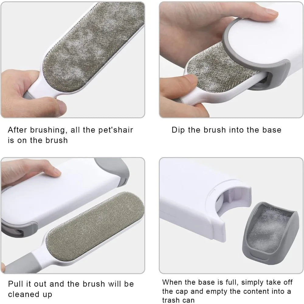 Double-Sided Pet Hair Remover.