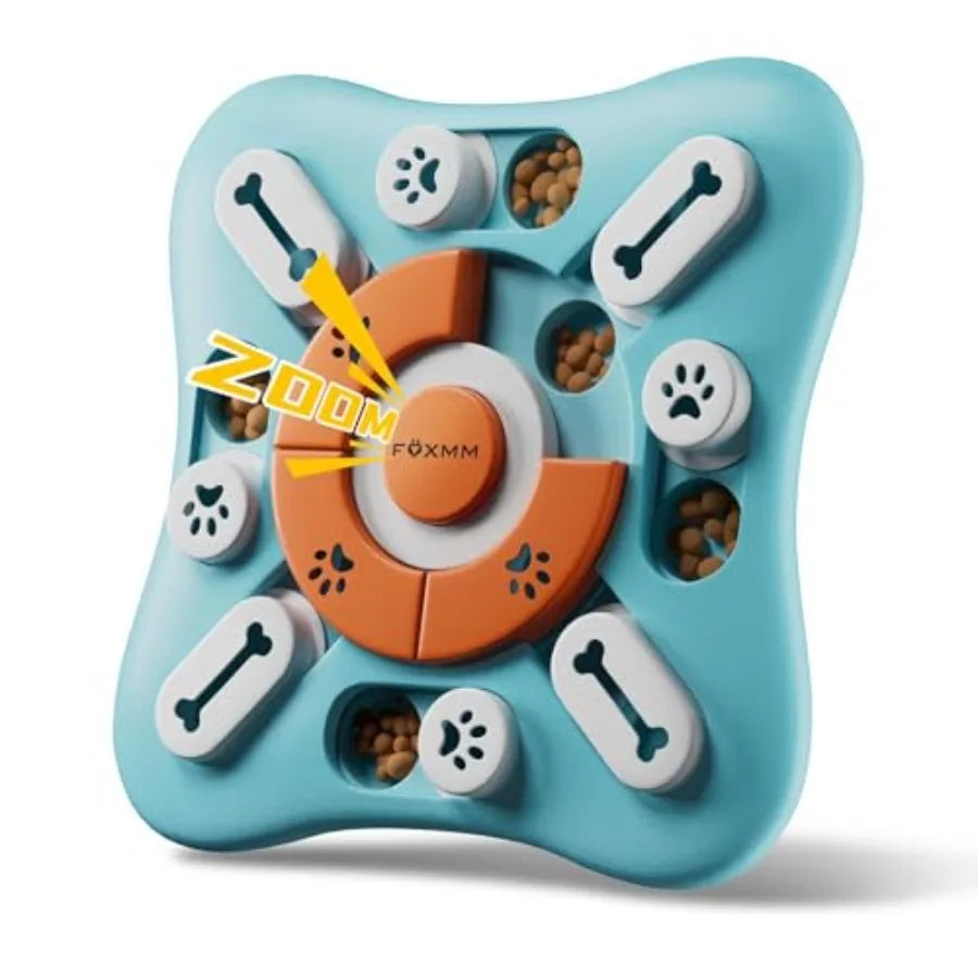 Interactive Dog Treat Puzzle Toys.
