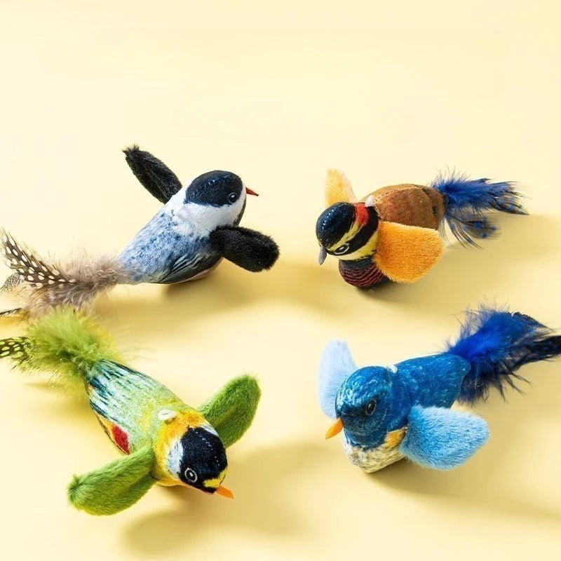 Plush Bird Catnip Toy.