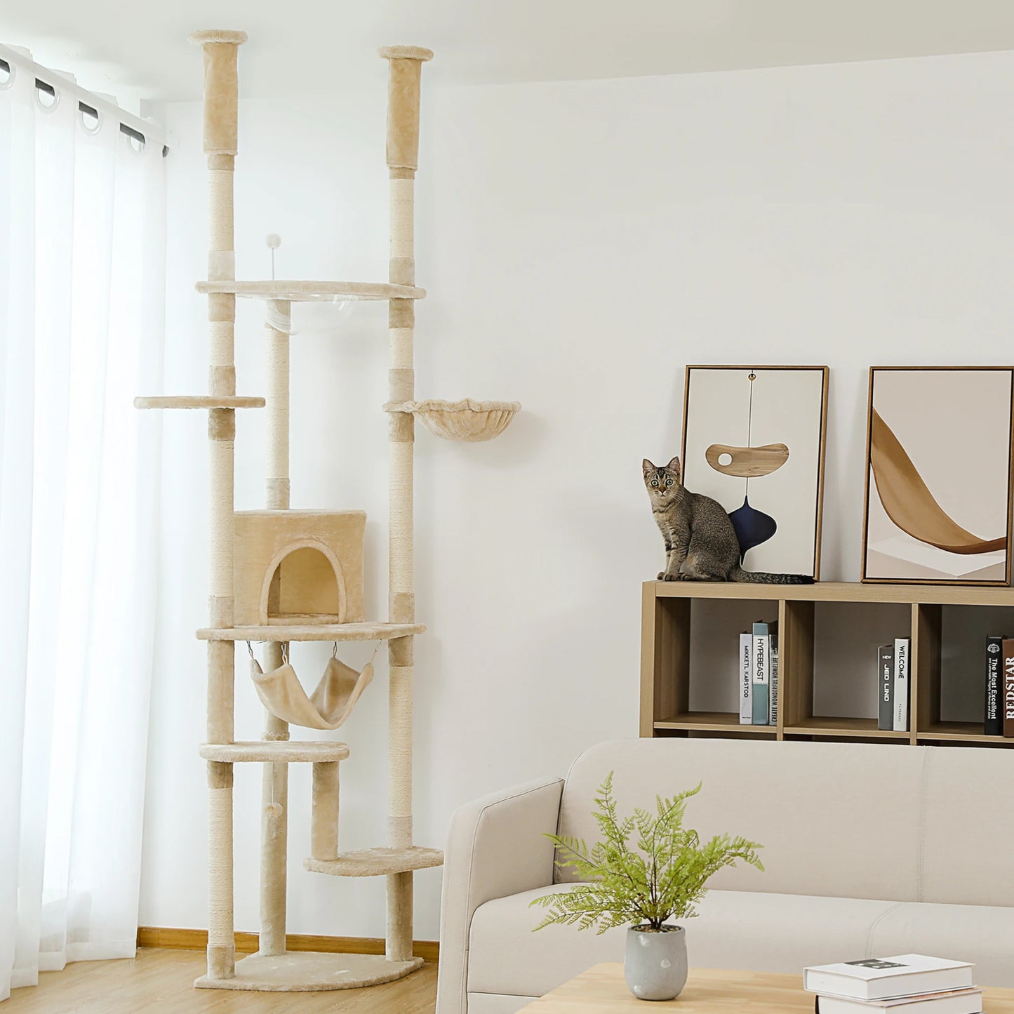 Floor to Ceiling Cat Tree.
