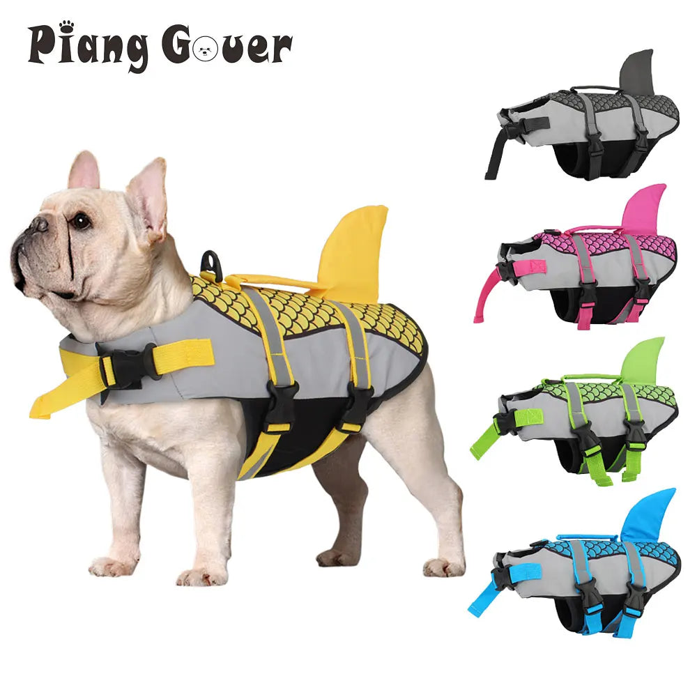 Scales Shark Swim Dog Clothes.