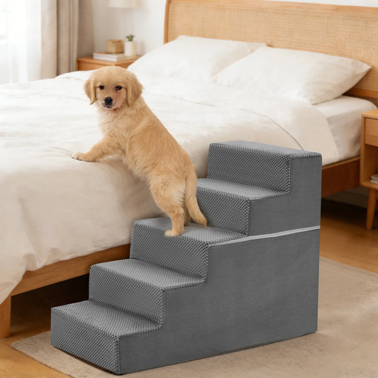 3-5 Steps Foam Dog Stairs.